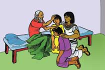 IMAGE 12. JACOB ET JOSEPH SE RETROUVENT EN EGYPTE