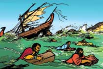 IMAGE 23 DIEU EST AVEC PAUL DANS LE DANGER