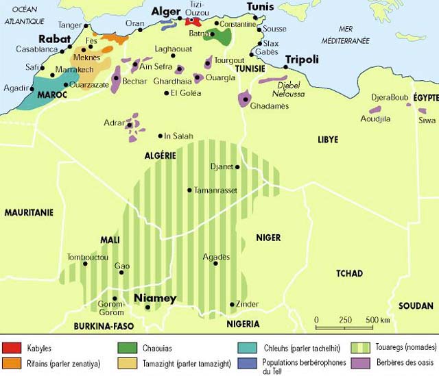 Cartes Dafrique Francophone Carte Du Maghreb Niger Togo